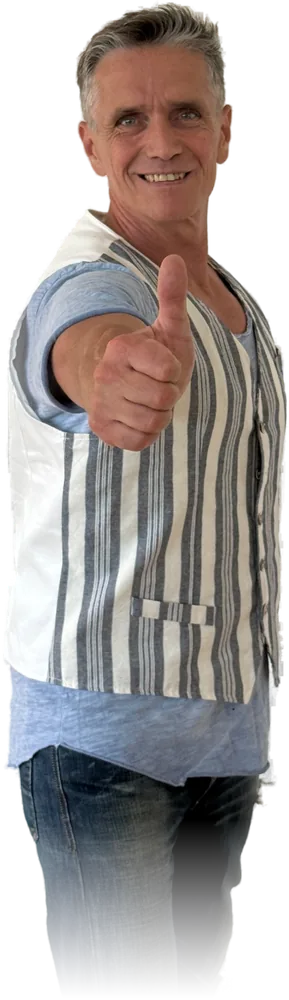 Ronald Jansen mit Daumen hoch